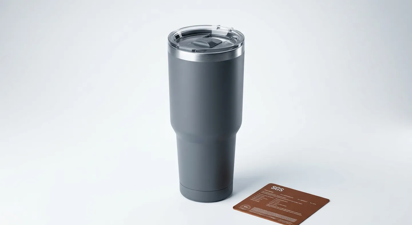 VaultSip 40oz Insulated Tumbler - side view